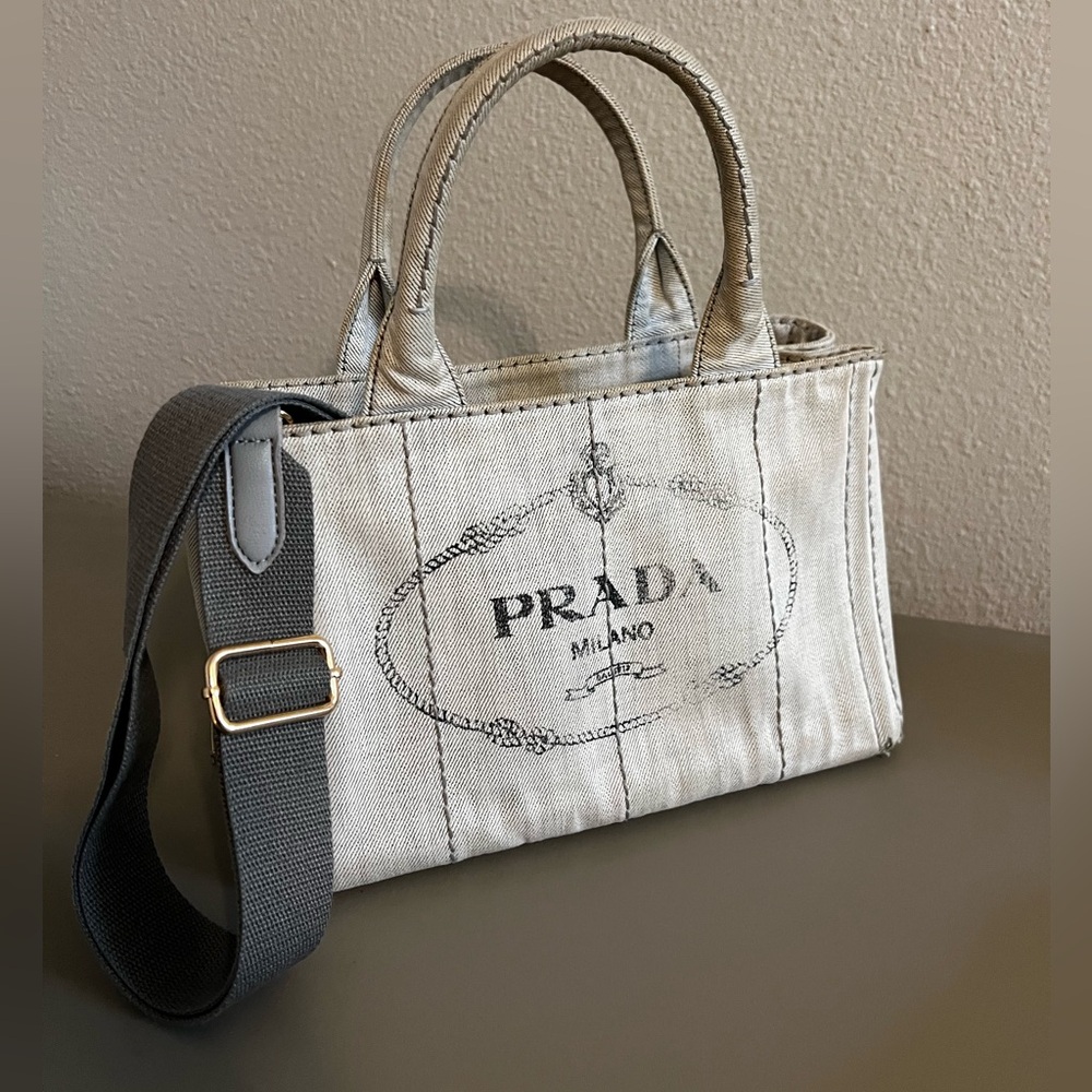 Prada Canapa Two Way Bag